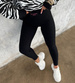 Elastyczne czarne legginsy Bgcouture /H UB660 T835/