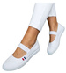 Białe wsuwane tenisówki damskie czeszki /D2-3 18794 T282/
