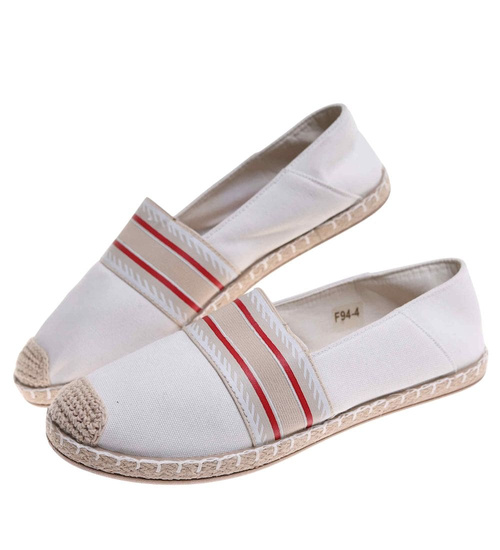 Wsuwane baleriny espadryle /A8-2 17956 T13-53/