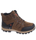Ocieplane brązowe męskie buty trekkingowe /A10-1 18618 T499/