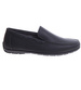 Męskie czarne półbuty mokasyny /G3-3 14217 S398/