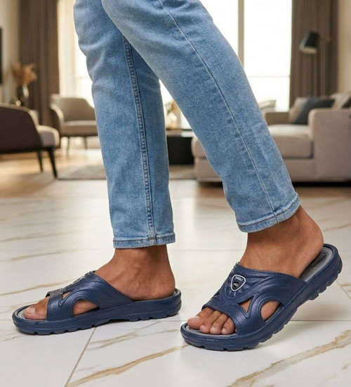 Wodoodporne plażowe klapki chłopięce /16532 D1-1 T8/