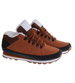 Ocieplane brązowe męskie buty trekkingowe ost458
