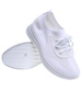 Wsuwane ażurowe buty sportowe damskie /B4-2 15716 T244/