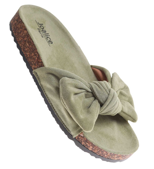 Zielone otwarte klapki profilowane /F10-2 17741 W122/