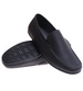 Męskie czarne półbuty mokasyny /G3-3 14217 S398/