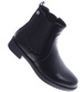 Czarne damskie botki sztyblety /G8-2 14914 S630/