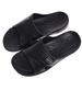 Czarne klapki męskie wodoodporne na basen /D3-1 13263 T192/