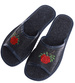 Filcowe kapcie damskie z haftem /G11-1 15285 S172/