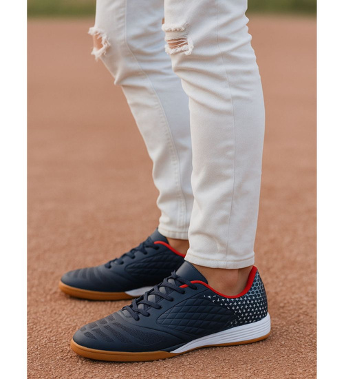 Chłopięce trampki halówki wiązane Sznurowane /C7-3 18136 T581/