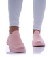 Wkładane różowe buty sportowe damskie /F8-2 17447 W188/