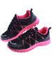 Czarno fuksjowe lekkie buty sportowe /G8-3 13747 S203/