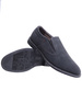 Wsuwane męskie półbuty czarne pantofle /D6-2 15300 T454/