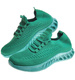 Wsuwane zielone buty sportowe /E2-3 11875 T391/