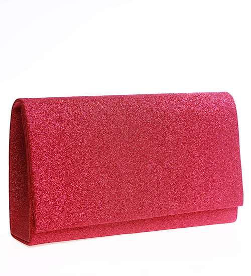 Fuksjowa torebka kopertówka z łańcuszkiem /H2 K54 TB629 G100/