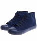 Wysokie granatowe trampki damskie /H2 16721 G9-84/