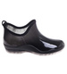 Damskie czarne kalosze z krótką cholewką /G2-1 18251 T392/