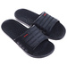 Wodoodporne czarne klapki męskie fakirki /D3-1 17431 T182/