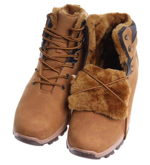 Zimowe buty trekkingowe męskie Camel /J6-3 h2 13068 T399/