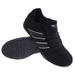 Sznurowane damskie czarne buty sportowe ost505