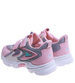 Szaro różowe dziewczęce buty sneakersy /A8-2 17621 T203/