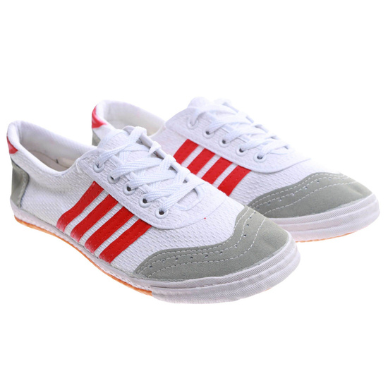 Białe trampki halówki męskie Duże rozmiary /G6-1 18084 T230/