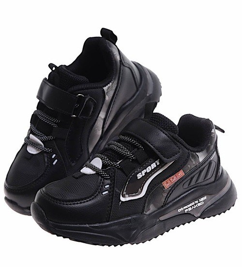 Chłopięce buty sportowe na rzepy /E5-1 16831 T380/