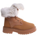 Zimowe botki trapery z futerkiem Camel /A7-1 18453 T346/
