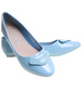 Niebieskie baleriny damskie /B4-2 8250 S099/