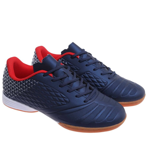 Chłopięce trampki halówki wiązane Sznurowane /C7-3 18136 T581/