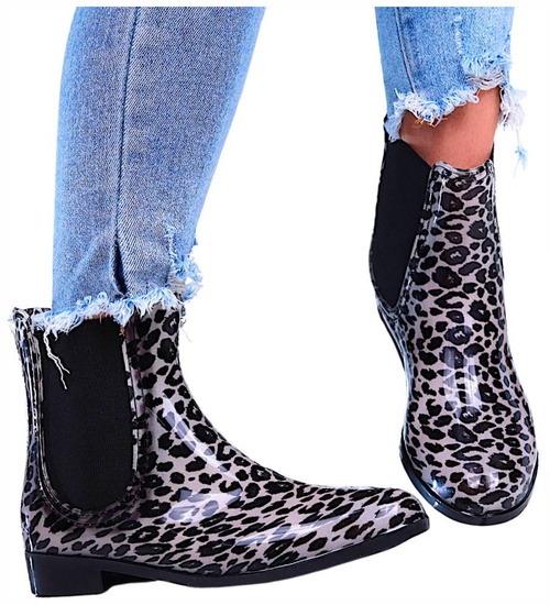 Klasyczne krótkie kalosze gumowce sztyblety Rain Chic /B1-1 15846 T390/