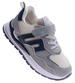 Szaro granatowe chłopięce buty sportowe sneakersy /G8-3 17234 T289/