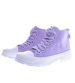 Wysokie trampki na grubym spodzie Liliowe /G12-2 12584 T294/