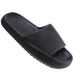Czarne wodoodporne klapki plażowe /A6-1 17724 G089/