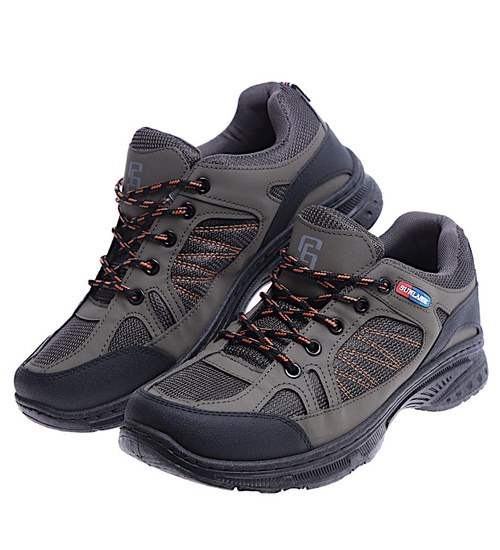 Zielone trekkingowe buty męskie /D2-1 14679 T430/