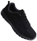 Wiązane czarne męskie buty sportowe Duże rozmiary /D3-3 18018 S471/
