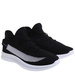 Wsuwane ażurowe czarne buty sportowe /F6-3 17992 T124/