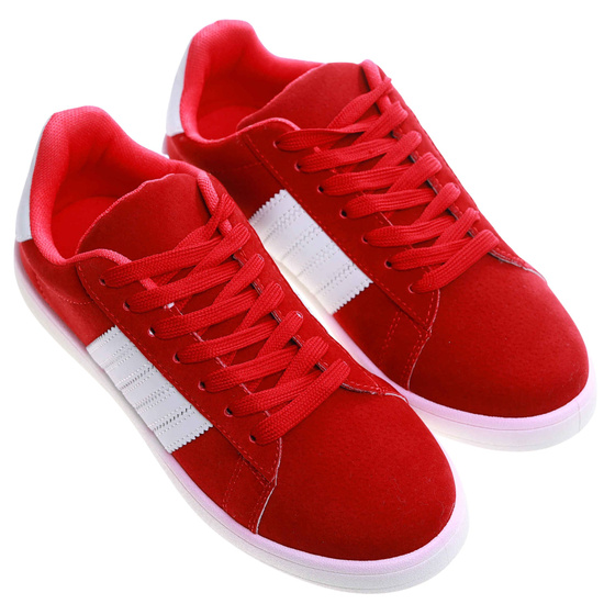 Czerwone klasyczne tenisówki halówki chłopięce /G8-2 17415 T232/