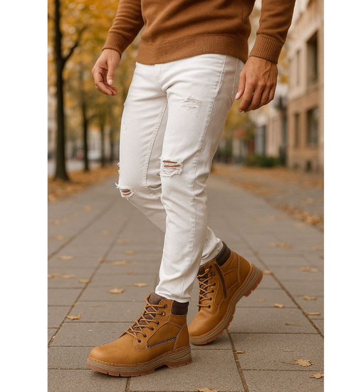 Ocieplane buty trekkingowe męskie Camel /F2-1 18306 T424/