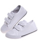 Białe tenisówki dla chłopca na rzepy /G3-1 18100 T189/