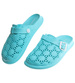 Klapki damskie Ażurowe buty na plażę Turkusowe /H2 17854 G008/