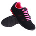 Sznurowane czarno fuksjowe buty sportowe /C1-3 H2 14992 S149/