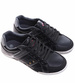 Sznurowane chłopięce trampki czarne /A10-3 16760 T177/