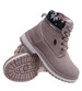 Ocieplane różowe botki trapery dziewczęce /D2-2 18295 T384/