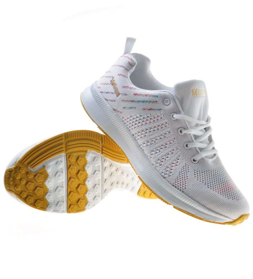 Lekkie sznurowane męskie buty sportowe /E9-2 8701 S214/