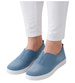 Wsuwane niebieskie tenisowki slip on /F4-3 13465 S079/
