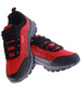 Czerwone męskie buty trekkingowe /G8-3 15018 T782/
