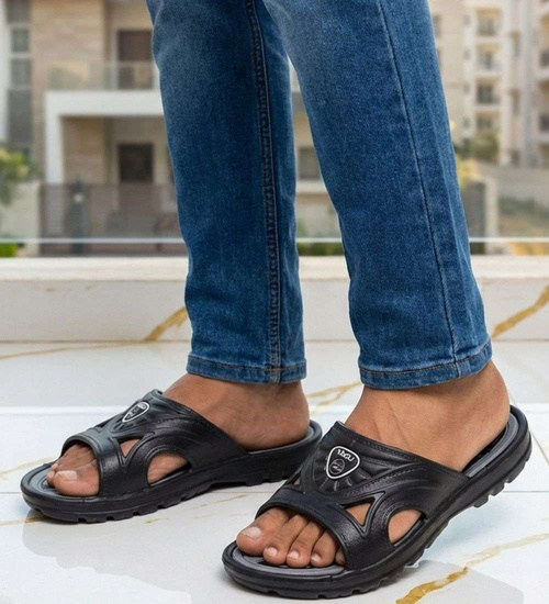 Wodoodporne chłopięce klapki buty na plażę /16532 G3-1 T8/