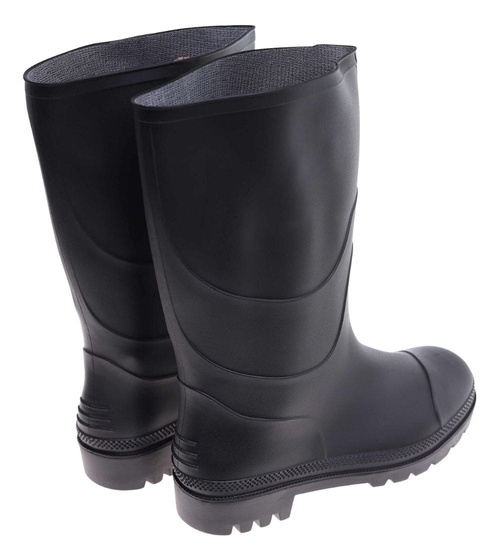 Czarne wysokie kalosze gumiaki /C3-1 18175 T398/