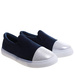 Wsuwane granatowe trampki dziewczęce slip on /D5-2 13683 T004/